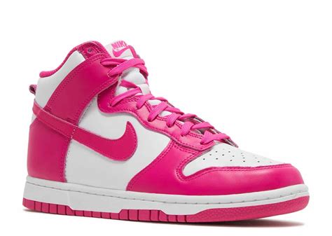 nike dunk high damen pink|bright pink Nike dunks.